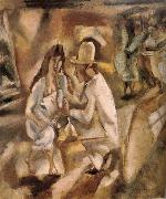 Jules Pascin Hawana in the grogshop china oil painting artist